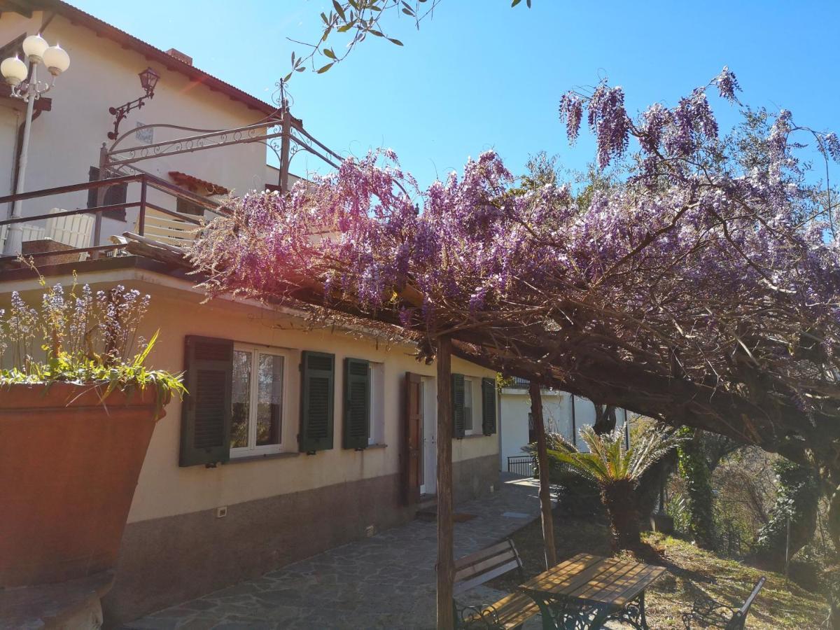 Leivi La Vivagna - Casa Vista Mare Tra Gli Uliviヴィラ エクステリア 写真