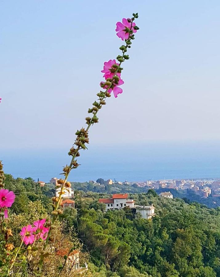 Leivi La Vivagna - Casa Vista Mare Tra Gli Uliviヴィラ エクステリア 写真